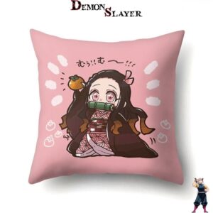Housse de coussin Nezuko Kamado pour déco - Demon Slayer