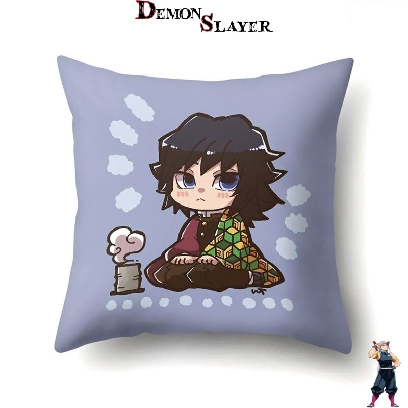 Housse de coussin Giyu Tomioka salon - Demon Slayer