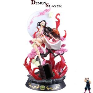 Figurine Demon Slayer Nezuko Kamado en transformation démon