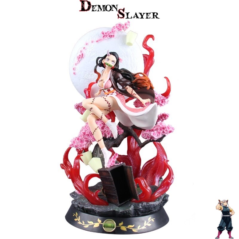 Figurine Demon Slayer Nezuko Kamado en transformation démon