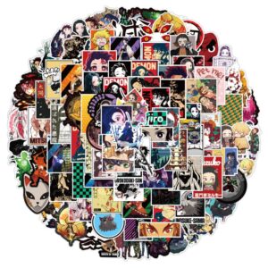 Lot de 100 stickers Demon Slayer pour personnalisation