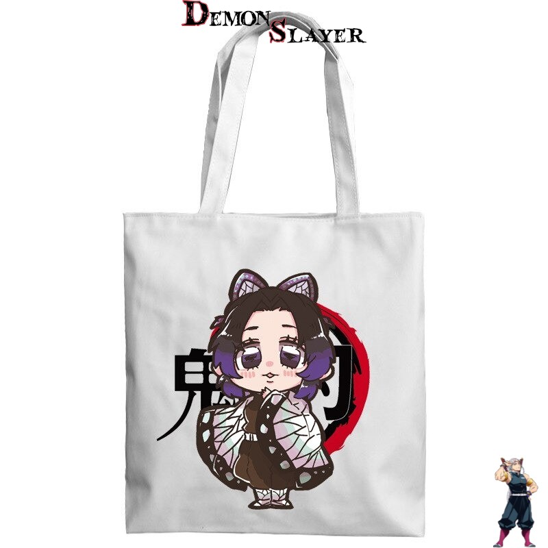 Tote bag Demon Slayer Shinobu Kochô en chibi