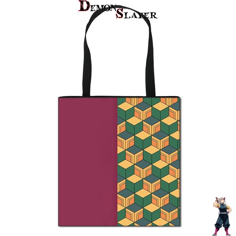 Tote Bag Demon Slayer Giyu Tomioka visuel vêtement