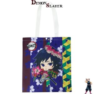 Tote bag Demon Slayer Giyu Tomioka en chibi