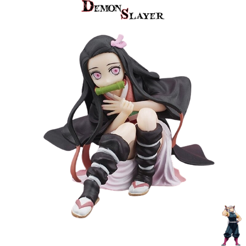 Figurine Nezuko Kamado assise - Demon Slayer