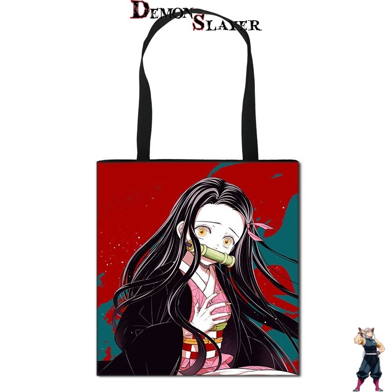 Tote Bag Demon Slayer Nezuko Kamado format quotidien