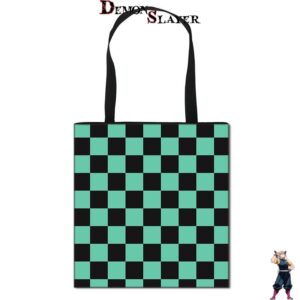 Tote Bag Demon Slayer Tanjiro Kamado visuel Vêtement
