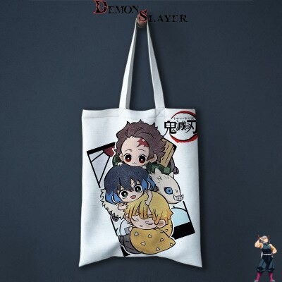 Tote bag Demon Slayer style kawaii