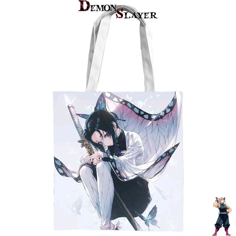 Tote bag Demon Slayer Shinobu Kochô, version assise