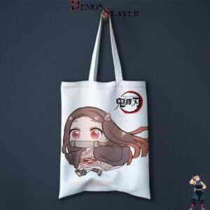 Tote Bag Demon Slayer Nezuko Kamado au style kawaii