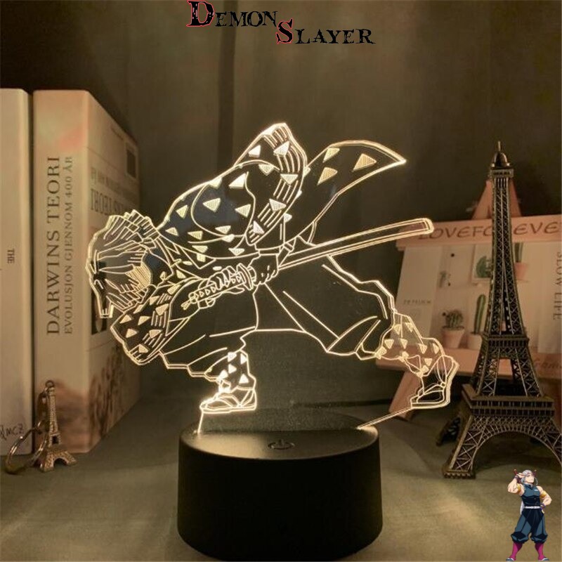 Lampe Demon Slayer de Zenitsu Agatsuma