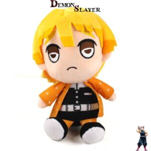 Peluche assise Zenitsu Agatsuma Demon Slayer