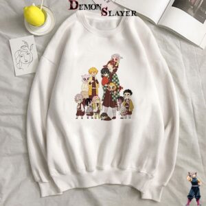Pull Demon Slayer modèle Famille