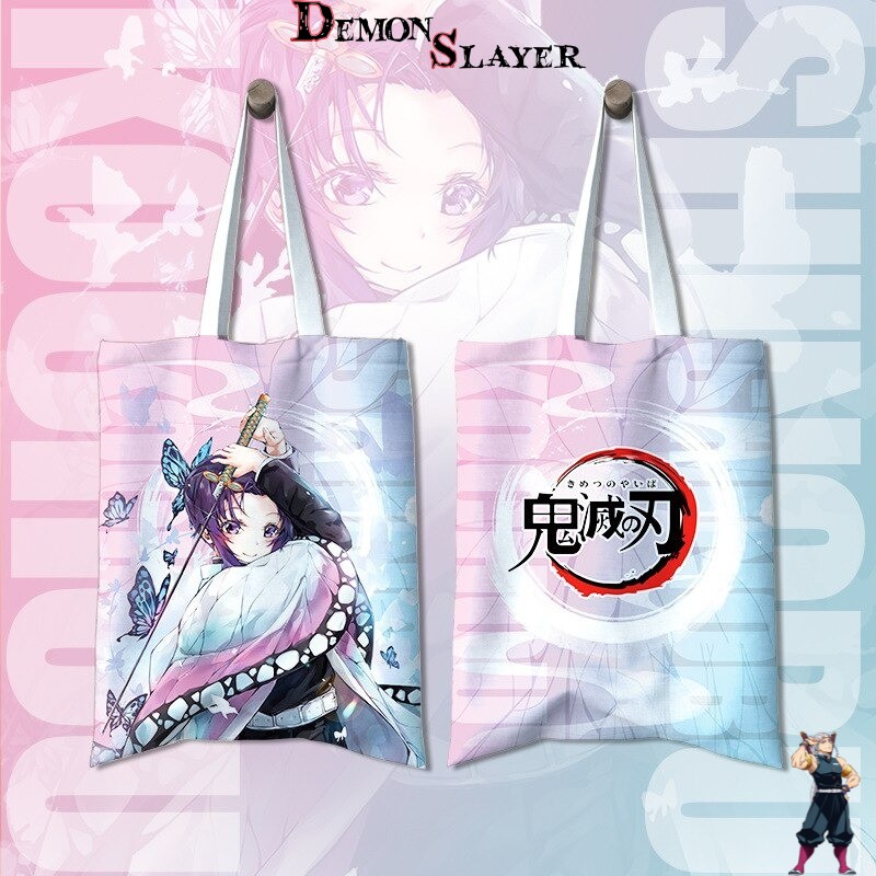 Tote bag Japon Demon Slayer Shinobu Kochô