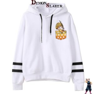 Sweat à poche Demon Slayer Zenitsu Agatsuma