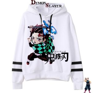 Sweat Demon Slayer Tanjiro Kamado souffle de l'eau