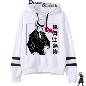 Sweat Demon Slayer Muzan Kibutsuji Oni, tailles S à XXL