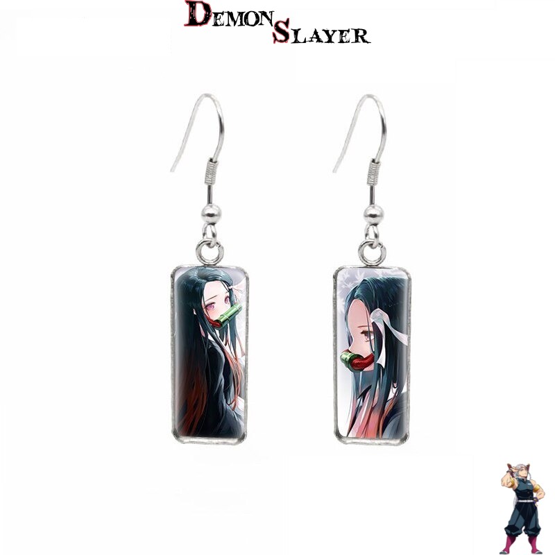 Boucles d’oreilles Nezuko Kamado Demon Slayer anime