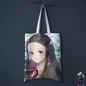 Tote Bag Demon Slayer Nezuko Kamado, version mignonne