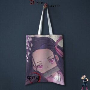 Tote bag Demon Slayer Nezuko Kamado au visuel Amoureuse