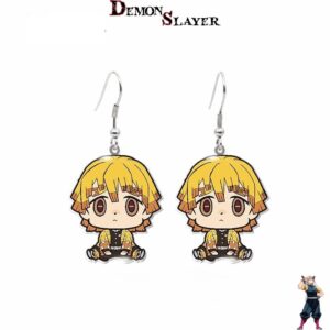 Boucles d’oreilles chibi Zenitsu Agatsuma Demon Slayer