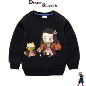 Pull enfant Demon Slayer Nezuko, modèle Bébé Kawaii