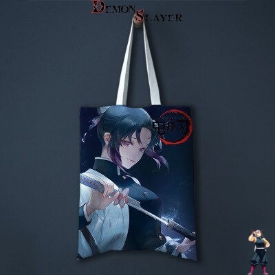 Tote bag Demon Slayer Shinobu Kocho avec visuel Sabre