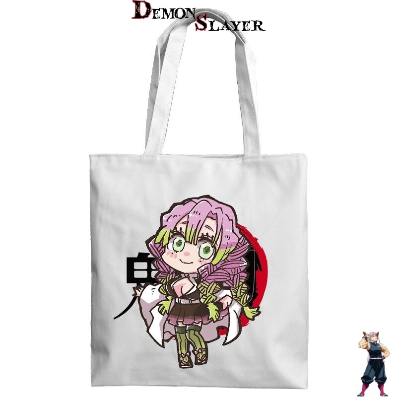 Tote Bag Demon Slayer Kawaii avec Mitsuri Kanroji