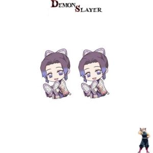 Boucles d’oreilles papillon Shinobu Kocho - Demon Slayer