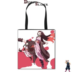 Tote bag Demon Slayer Nezuko Kamado visuel Design