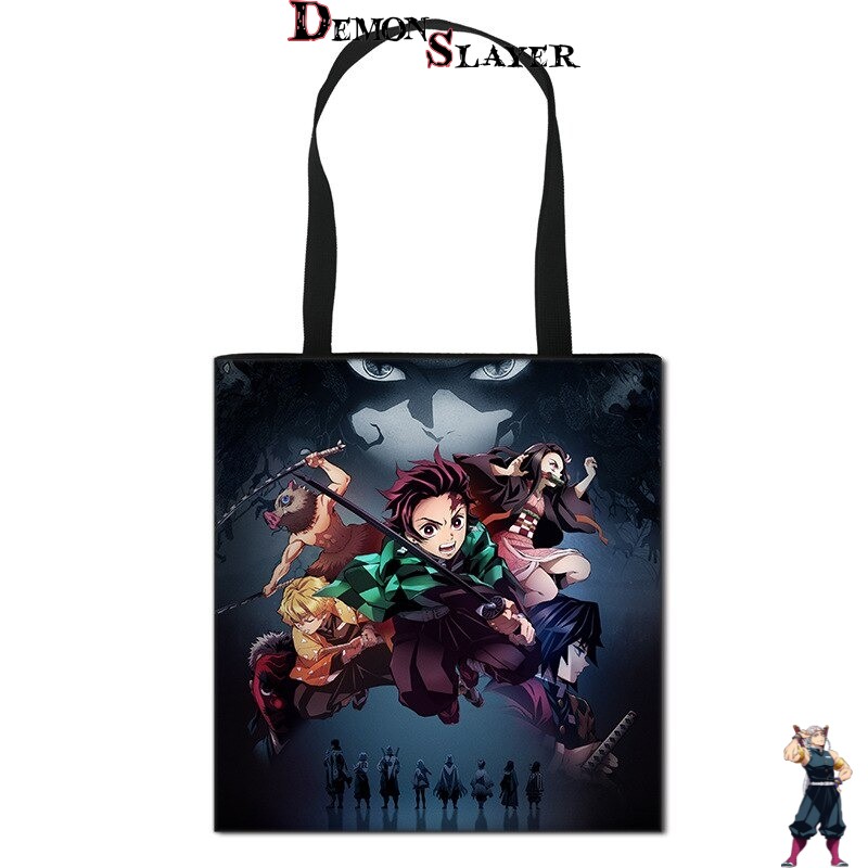 Tote bag univers Demon Slayer Kimetsu no Yaiba
