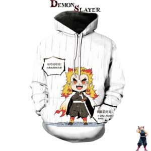 Sweat Demon Slayer Kyojuro Rengoku Bébé du XXS au 5XL