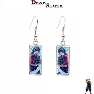 Boucles d’oreilles Demon Slayer Giyu Tomioka version anime