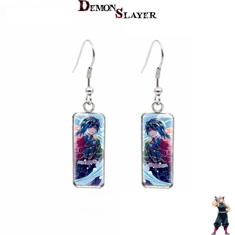 Boucles d’oreilles Demon Slayer Giyu Tomioka version anime