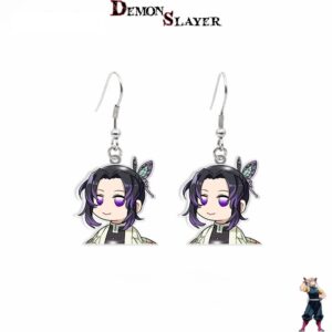 Boucles d’oreilles Demon Slayer Kanao Tsuyuri, version mignon