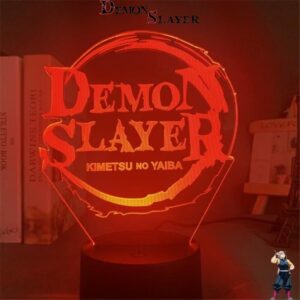 Lampe logo Demon Slayer Kimetsu No Yaiba déco