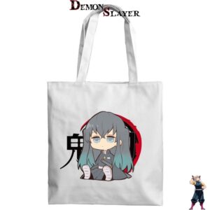 Tote Bag Kawaii Demon Slayer avec Inosuke Hashibira