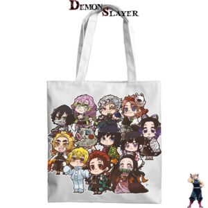 Tote bag Demon Slayer aux personnages mignons