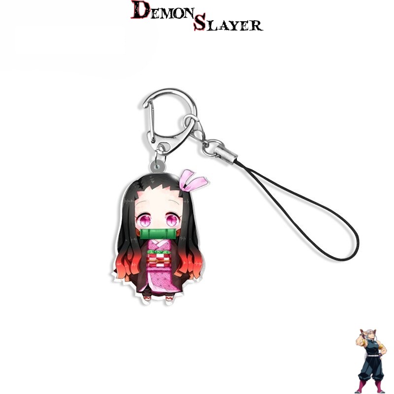 Porte-clé Kawaii Nezuko Kamado Demon Slayer