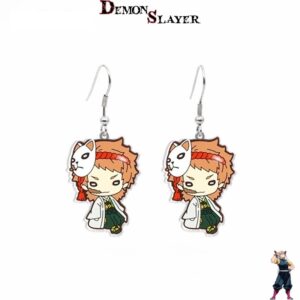 Boucles d'oreilles Sabito de Demon Slayer