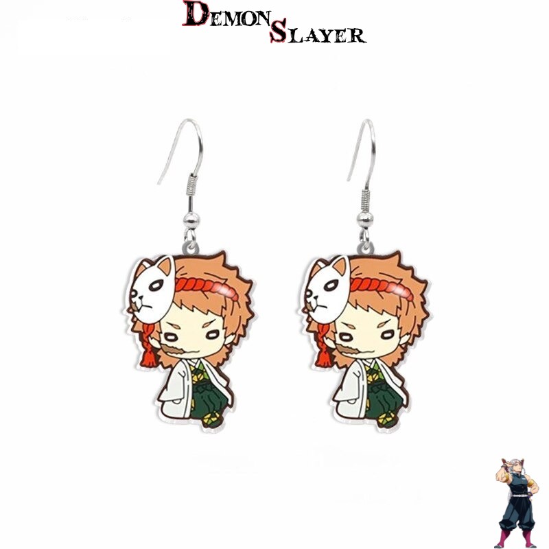 Boucles d'oreilles Sabito de Demon Slayer