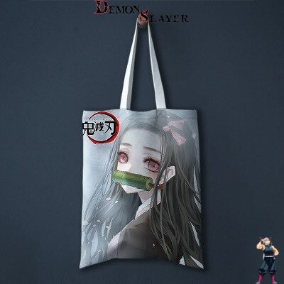 Tote bag Demon Slayer Nezuko Kamado version Belle