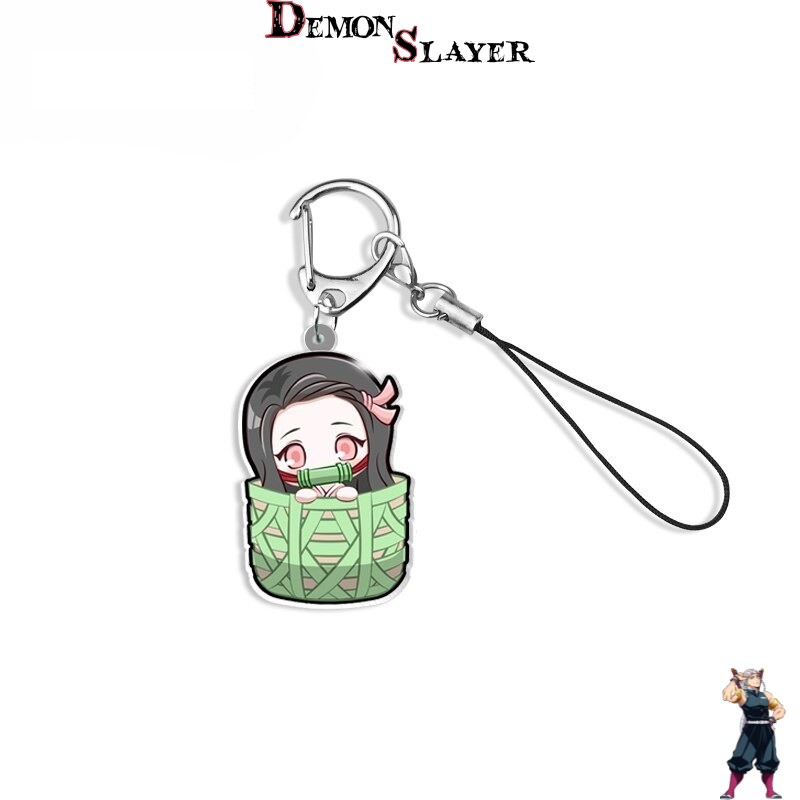 Porte-clé Nezuko Kamado Panier Demon Slayer