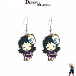 Boucles d'oreilles Makomo Demon Slayer