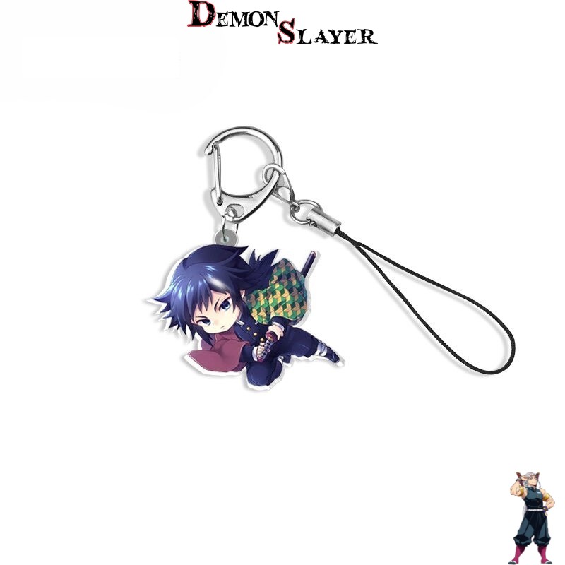 Porte-clé Giyu Tomioka Attaque Demon Slayer