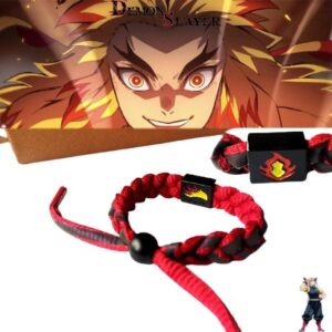 Bracelet Cotton Kyojuro Rengoku Demon Slayer