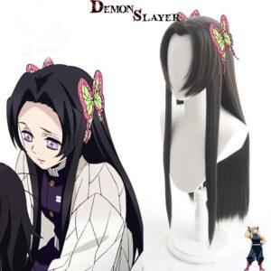 Perruque de cosplay Kanae Kocho - Demon Slayer Kimetsu no Yaiba