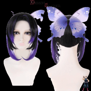 Cosplay Demon Slayer Shinobu Kocho, Souffle des Insectes, variante au choix