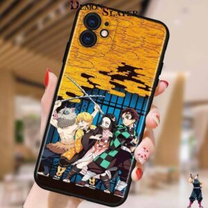 Coque iPhone Demon Slayer visuel Réuni