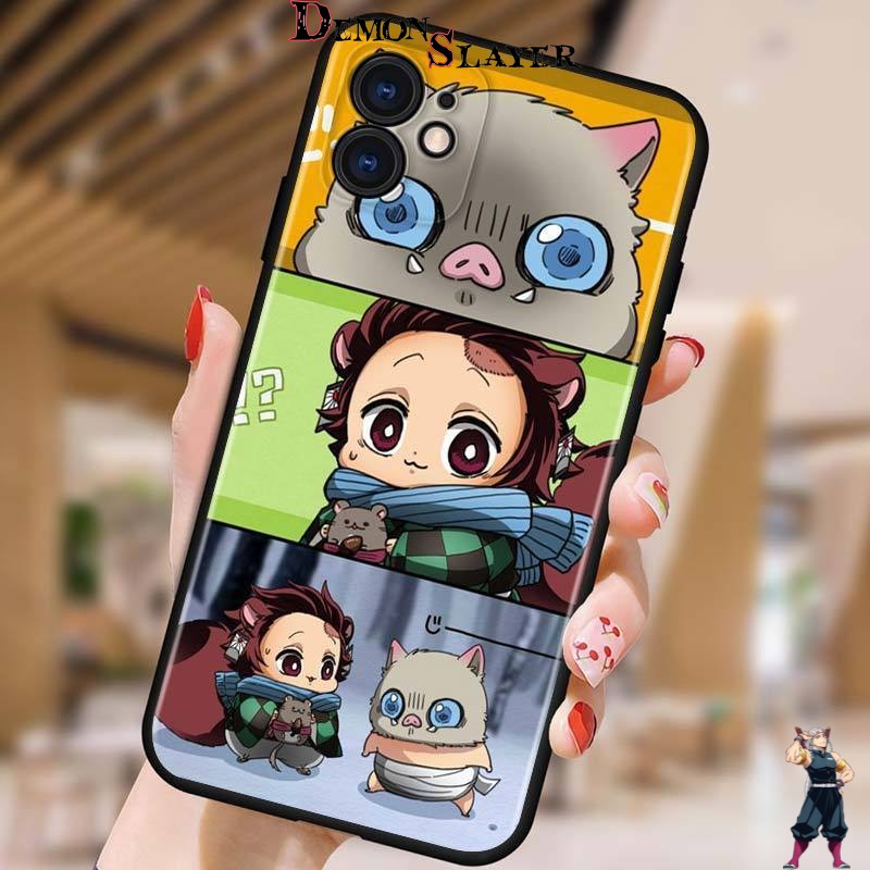 Coque iPhone Demon Slayer style Kawaii